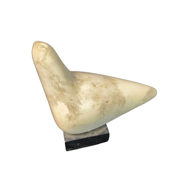 Marble Dove Statue Sculpture Signed C Hartwig (A512) - Picture 2 of 5